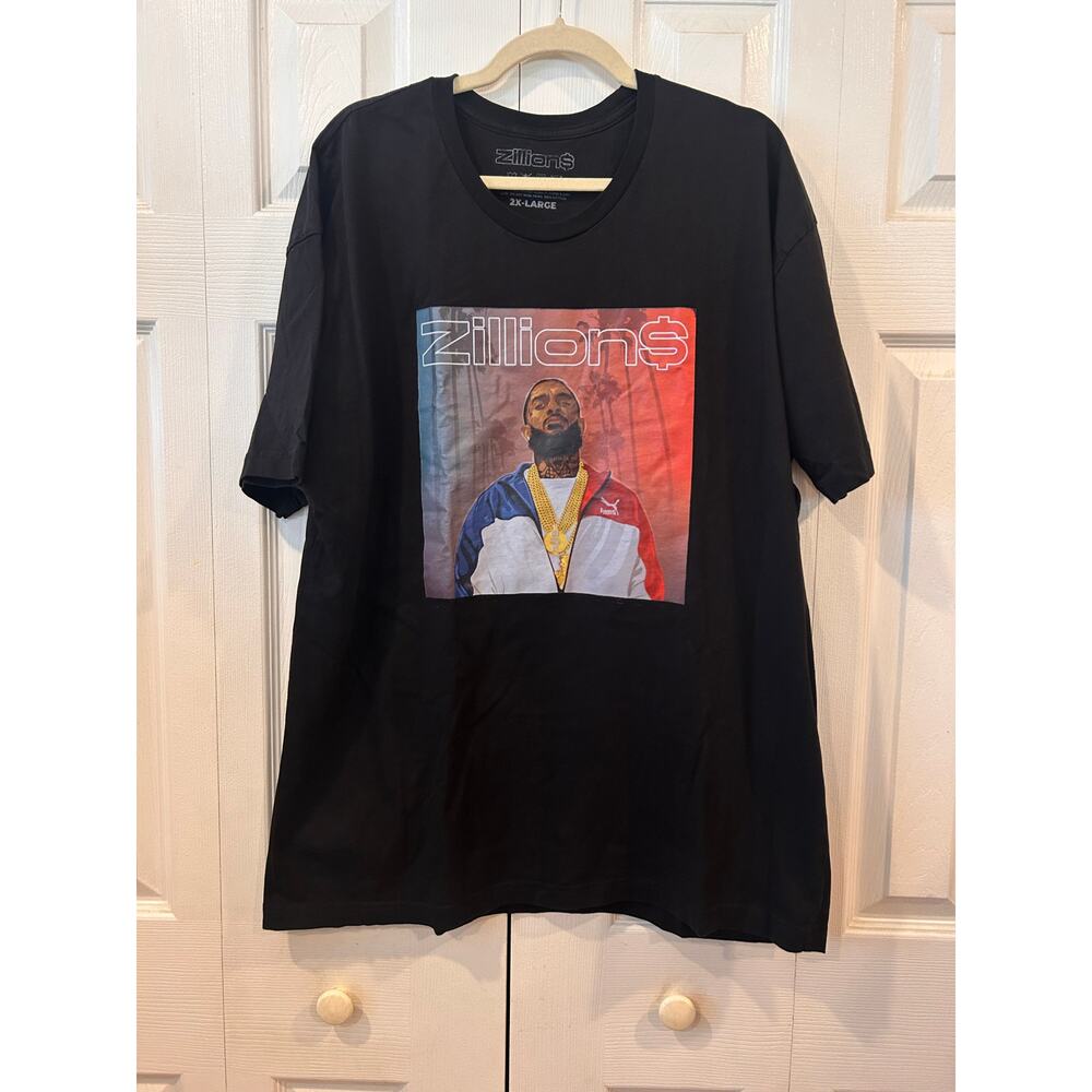 Zillions Nipsey Hussle Graphic T-shirt Size 2XL